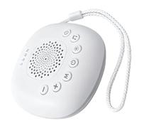 UieoKakeh White Noise Machine with LED Breathing Light and 20 Types of Light Music-Sleep Aid Device for Relaxation and Meditation