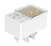 UieoKakeh WIFI Enabled ZYfeeder Automatic Fish Feeder 150/500ML, Timed& Quantitative Turtles Food Dispenser Version A
