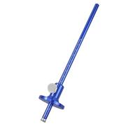 UieoKakeh Woodworking Marking Scriber Ruler with Graduated Dual Scale, Wheel Marking Gauge Alumina Aluminum Parallel Line Drawing Tool