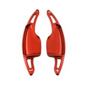 UIEOWHN Gear Shifter Paddles for Chevrolet for Camaro MK6 ZL1 LT1 RS SS 2016-2024 Car Steering Wheel Paddles Extension(Red)
