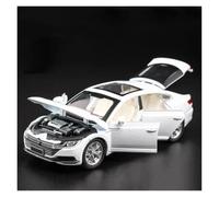 UIFCOG Die Cast Collectible Car Model 1:32 For VW For CC Alloy Metal Die-casting Car Model Pull Back(White)