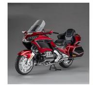 UIFCOG Scale Model Motorcycle 1:11 For Gold Wing GL800 2021 Motorcycle Simulation Alloy Model Collection Display(Red)