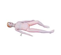 UIGJIOG Female Patient Care Manikin New Multifunctional Nursing Practice Model Female Medical Model Nurse Care Medical Training Aid 165Cm