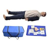UIGJIOG Training Manikin Professional Adult First Aid Resuscitation Manikins Full Body Manikin Kit for Medical Training Teaching Supplies Advanced Resuscitation Body Model Lightweight Real Training