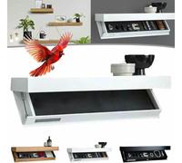 UIHECTA Floating Shelf with Secret Compartment, Hidden Storage Wall-Mounted Shelf, Modern Elegance, The Ideal Addition to Living Room Bedroom, Conceal Your Valuables,White