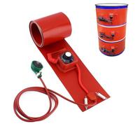 UIHECTA Metal Oil Drum Heater Pad, Electric Thermostat Control Drum Pail Heater, Silicone Barrel Band Warmer, with Adjustable Thermostat,200L-1740 * 125MM-1000W