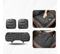UIHFBNS Car Seat Cushion for Smart Forfour W453 2016 2017 2018 2019, Car Seat Covers Cushion for Car Seat Car Driver Seat Car Interior Seat,A Black- three piece set