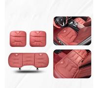 UIHFBNS Car Seat Cushion for Smart Forfour W454 2004 2005 2006, Car Seat Covers Cushion for Car Seat Car Driver Seat Car Interior Seat,B Red- three piece set