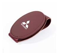 UIHFBNS Sunglass Holder for Car for Mitsubishi ASX Outlander Pajero l200 Mitsubishi Galant, Car Visor Accessories Gadgets, Unmatched Durability for Different Size Eyeglasses,A