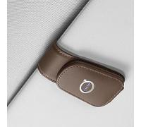 UIHFBNS Sunglass Holder for Car for Volvo XC40 XC60 XC90 v40 v60 V90 S90 s80, Car Visor Accessories Gadgets, Unmatched Durability for Different Size Eyeglasses,A