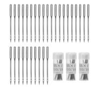 UIHRLM 30 PCS Sewing Machine Needles, Size 110/18 Universal Sewing Machine Needles Compatible with Singer Brother Home Sewing Machine, Heavy Duty Needles for Thick Fabrics