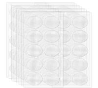 UIHRLM 500PCS Ear Lobe Support Patches, Earrings Support Pads PE Soft Anti-Falling Good Adhesion, Oval 4*7cm Invisible Breathable Earring Sticker for Heavy Jewelry Large Earrings Prevent Ear Sagging