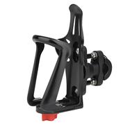 UIHRLM Bike Water Bottle Holders, Bottle Holder Bike Fit 2.1-3.1" Diameter Bottles, 360 Degree Flexibly Rotatable Adjustable Cup Holder for Handlebar and Frame Bicycles Motorcycle Stroller
