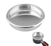 UIHRLM Blind Filter, 58mm Backflush Insert Cleaning Disc, Stainless Steel Coffees Machine Blanking Disc Compatible with 58mm Semi Automatic Coffees for Home Office Shop Coffee Machine Accessories