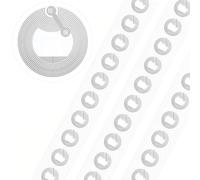 UIHRLM NFC Tag Stickers 60PCS, 25 mm Programmable Blank Round NFC Stickers with Adhesive Labels, Rewritable 13.56MHz 504 Bytes Memory RFID Tag Compatible with NFC-Enabled Phones & Devices (Ntag215)