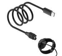 UIHRLM USB C Charger Cable Compatible with Garmin Fenix 8 7 7s 6x, Vivoactive 3 4, Forerunner 55 5X 5S 5PLUS, Forerunner 935 945 540 245, Quatix 7 6 5, 100cm Portable Universal Type C Watch Charger