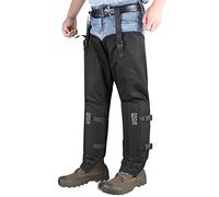 UIIHUNT Snake Chaps Snake Guards: Durable Snake Gaiters Protection Chap, Hunting Gear with Full Protection for Legs from Snake Bites & Briar Thorns & Brush, Snake Proof Gaiters