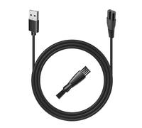 uijino SHPAVVER Beard Trimmer Charger for Shpavver All-in-one Grooming Kit GK-1800, Electric Beard Trimmer for Men, 3.3ft Power Cord, 1 Cleaning Brush