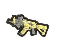 Uijokdef Uijokdef 1 PCS Tactical PVC Rifle Design Morale Patch, Hook Fastener, Military Style (Guns 10)