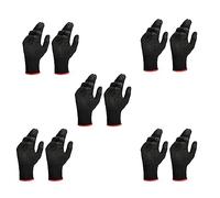 Uikdjgu 10Pcs Game Gloves for Sweat Proof Non-Scratch Sensitive Screen Gaming Finger Thumb Sleeve Gloves