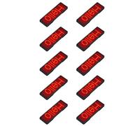 Uikdjgu 10X Bluetooth LED Name Badge Rechargeable Light Sign DIY Programmable Scrolling Message Board Display LED,Type 2