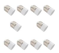 Uikdjgu 10X E27 to E14 Base LED Light Lamp Bulb Adapter Converter