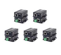 Uikdjgu 10x Ethernet over Twisted Pair Converter -Ethernet Extender over Twisted Line Phone Wire Line, RJ45 LAN Network Booster