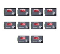 Uikdjgu 10X PWM DC Motor Speed Controller 6-60V 30A with Digital Display & Robust PCB - Perfect for Various Machines