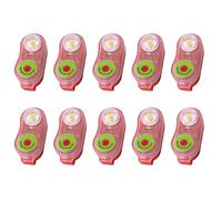 Uikdjgu 10X Rescue Vest, LED Light, Life-Saving Vest Flash, for Emergency Water Survival