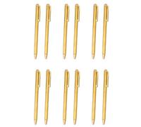 Uikdjgu 12PCS Dowsing Rods, Retractable Divining Rods, Portable Pen Shape L Rods, for Tools, Divining Water Etc.