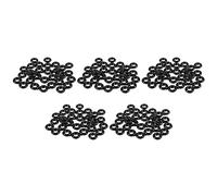 Uikdjgu 150 Pcs 2.5mm x 6.5mm x 2mm Rubber O Rings for Worm Fishing