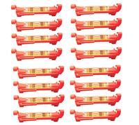 Uikdjgu 16Pcs String Level Hanging Line for Leveling Surveying, Building Trades, Bricklaying, Etc.