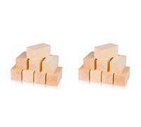 Uikdjgu 16x Basswood Carving Blocks 4 x 2 x 2 Inch,Large Whittling Wood Carving Blocks Kit for Kids Adults Beginners or Expert