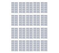 Uikdjgu 200 PCS White Privilege Card Trumps Everything Credit Card Sets, Wallet Insert Card Romantic Card Business Gifts