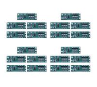 Uikdjgu 20Pc 3-12V Flashing LED Light Module Red Blue Pair Flashing Suitable for Car Model Bicycle Electric Vehicle Safety Light