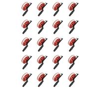 Uikdjgu 20pcs 100M Twisted String Line Red Wheel Kite Reel Winder