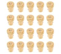 Uikdjgu 20X SMA Male to BNC Female Jack M/F Straight Type Adapter Coaxial Connector