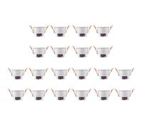 Uikdjgu 20X Tuya ZigBee MmWave Human Presence Sensor with Luminance Microwave Radar Detection PIR Motion Sensor Celling Mount