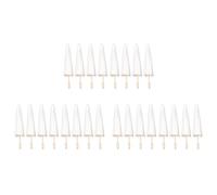 Uikdjgu 24PCS Paper Parasol Wedding Umbrella Party Favor 40cm Bamboo Umbrellas for Bridal Shower Centerpieces Photo Props