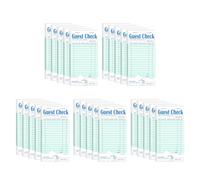 Uikdjgu 25 Pack Guest Check Books, Server Note Pads for Restaurant, Green Waiter Checkbook, Restaurant Order Pad 50 Sheets/Pack