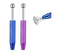 Uikdjgu 2Pack Piercing Ball GrabberTool, 4-Claw Pick Up Tool Mini Piercing Removal Tool, for Small Parts Ic Chips Pickup