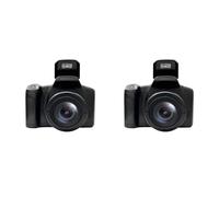 Uikdjgu 2pcs Photography Camera SLR Digital Camcorder Portable Handheld 16X Digital Zoom 16MP HD Output Selfie Camera