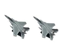 Uikdjgu 2X 1/100 Scale Diecast Airplanes F15 Eagle American Navy Airplanes Model for Collection Gift Room Decor