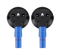 Uikdjgu 2X 3 Inch Concave Vacuum Cup 75mm Heavy Duty Hand Pump Suction Cup with M6 Threaded Stud