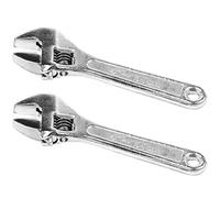 Uikdjgu 2X 4 Inch 100mm Mini Size Metal Adjustable Spanner Wrench