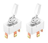 Uikdjgu 2X 50A 12V DC Heavy Duty Toggle Switch R13-401-103 Car Toggle Switch Car Modified High Current Toggle Switch