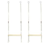 Uikdjgu 2X Chicken Swing Toy for Large Chicken Coop, Chicken Enrichment Toy for Hens and Roosters, Wooden Chicken Coop