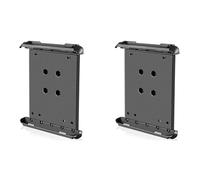 Uikdjgu 2X Data Terminal Tablet Back Clip Motorcycle Outdoor Riding GPS Bracket Suitable for 7-Inch to 8-Inch Tablets