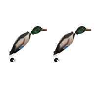 Uikdjgu 2X Duck Dummy Bumper Mimics Dead Duck Bumper Toy for Training Puppies or Adult Hunting Dogs