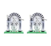 Uikdjgu 2X Static Machine Physics Electrostatic Generator Electricity for Experimental Equipment MFLY
